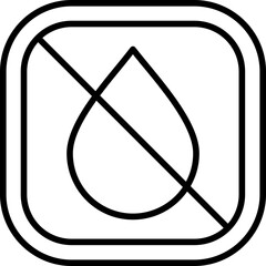 No Water Icon
