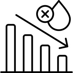 Water Crisis Icon