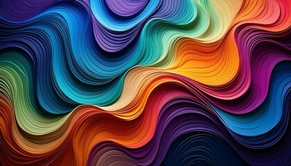 Fototapeta premium abstract colorful background with lines