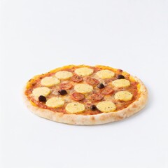 Pizza isolated on white background