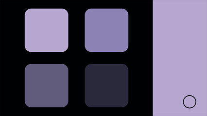 Presentation background lilac and black color. Stylish solution for designers, creating layouts, presentations, commercial proposals, banners, mockups, brand books