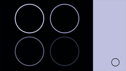 Presentation background periwinkle and black color. Stylish solution for designers, creating layouts, presentations, commercial proposals, banners, mockups, brand books