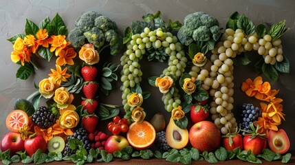 2023 New Year Food Art