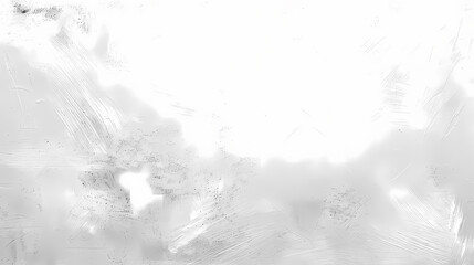 Obraz premium Abstract white and gray textured background with brush strokes for design projects