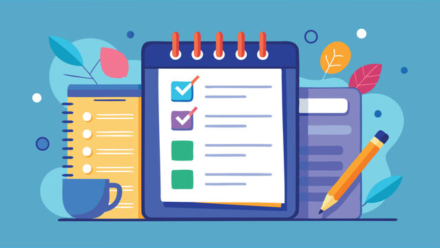 Task list on notepad with pen, prioritizing business project tasks for effective project management and workflow