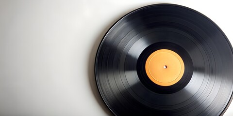 Obraz premium Schallplatte Vinyl Schellack Vinylscheibe Scheibe Platte Creative AI