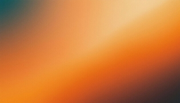 grainy orange and teal gradient background