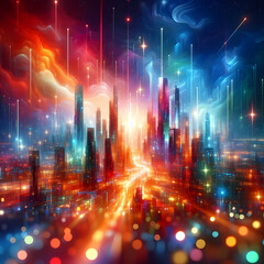 Fototapeta premium abstract blurred background