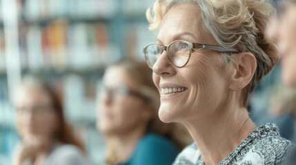 Enlightening Discussions, Mature Learners in Vibrant Book Club Conversations
