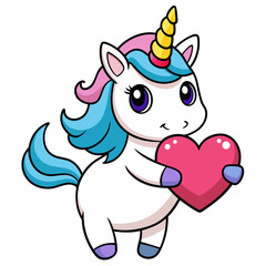 Unicorn vector illustration, Unicorn vector art, Unicorn silhouette, head of a Unicorn vector icon