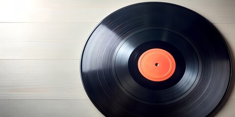 Schallplatte Vinyl Schellack Vinylscheibe Scheibe Platte Generative By AI