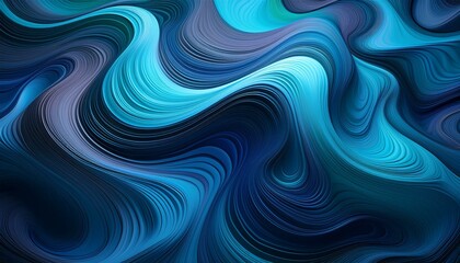 abstract background with waves