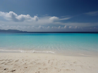 private tropical beach