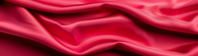 Obraz premium Abstract pink silk fabric background.