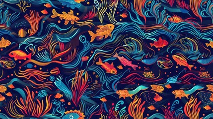 Vibrant Underwater Dreamscape