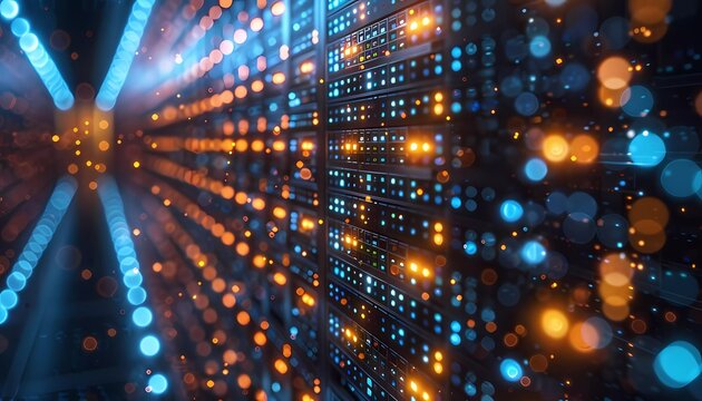 AI Solutions for Global Business Security, businessman leveraging AI-powered virtual cybersecurity technology for secure data protection, AI measures securing data storage on a global business network