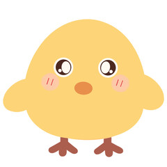 Cute chick cartoon 