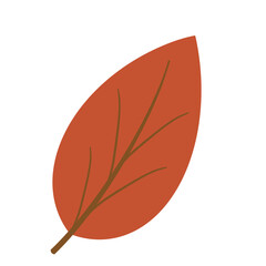 Fall leaf cartoon 