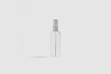 Bottles glass spray for mockup