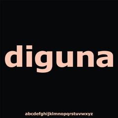 luxury and elegant font glamour style