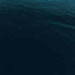 Deep Dark Blue Ocean Sea Surface From Top Aerial View 