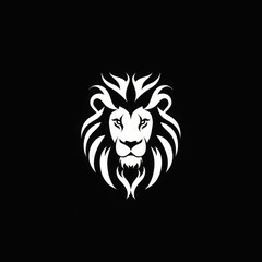 Bold Lion Logo for Corporate Branding, Represents Leadership and Power, Ideal for Marketing Materials and Team Mascots, Features Majestic Lion Imagery