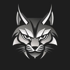 Sleek Lynx Logo for Advanced Surveillance Systems, Emphasizes Intelligence and Secrecy, Designed for High-Tech Security Solutions, Features Minimalist Style