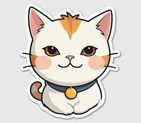 Cat Exclusive stocker and logo