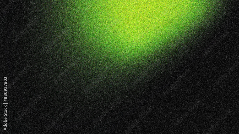 Poster abstract gradient background with green and black textured design