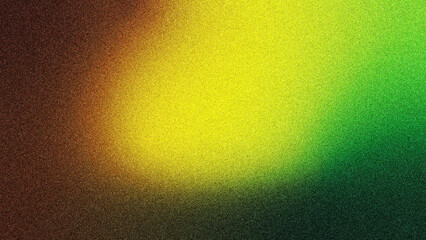 grainy gradient yellow green brown Glowing Lines on a grunge Textured Background