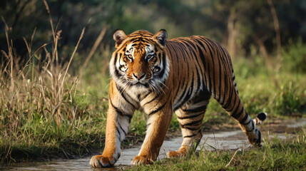 Fototapeta premium Wild tiger