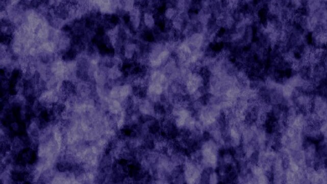 Deep indigo purple abstract animated seamlessly looped background with soft cloudy texture and slow relaxing motion