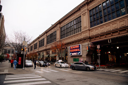 The Reading Terminal Market in Philadelphia Pennsylvania