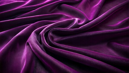 Obraz premium A purple fabric with a pattern of lines and swirls