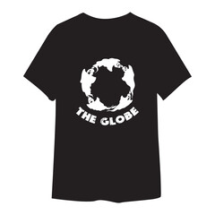 The Best Premium The Globe T-shirt Design Vector File