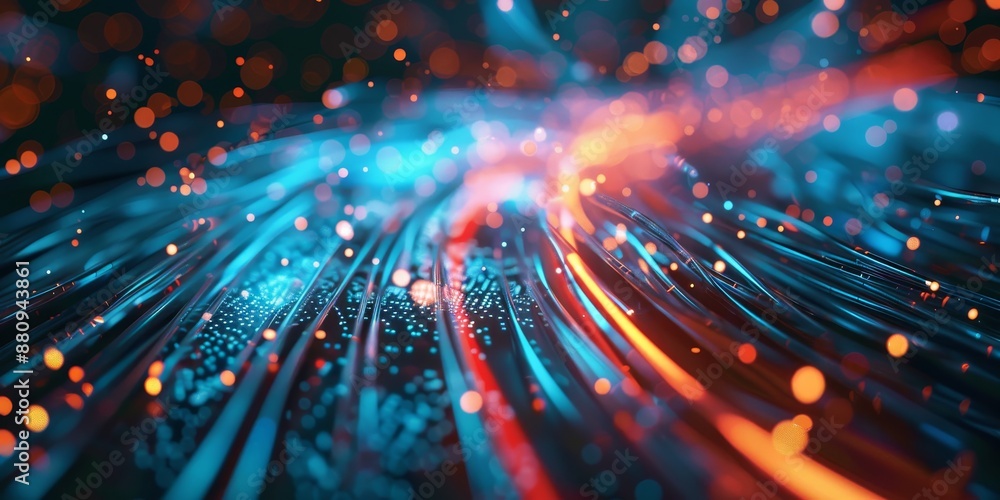 Aufkleber Ethernet efficiency: Fueling high-speed data transmission