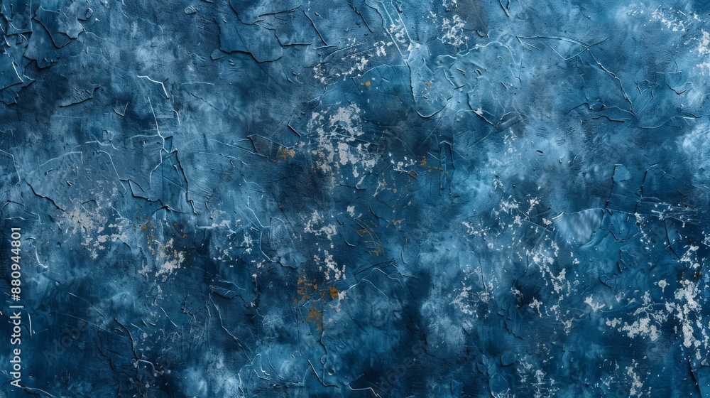 Poster a visually striking blue textured background with organic patterns and gradients ideal for various c