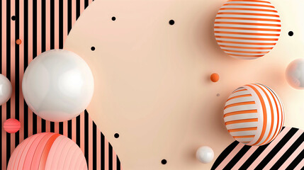 Fototapeta premium Abstract background with material design infinite pattern