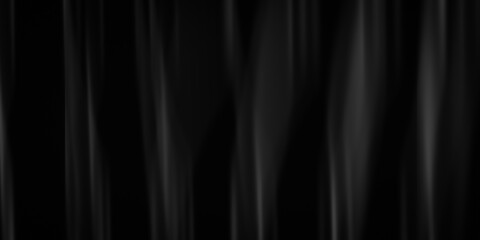 black and white curtains