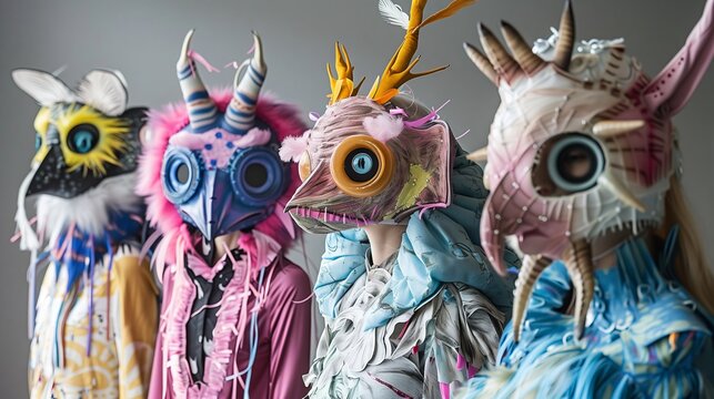 Monster-inspired fashion boasts bold designs that stand out, drawing on mythical creatures for artistic flair.