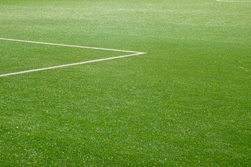 penalty area lines on artificial turf