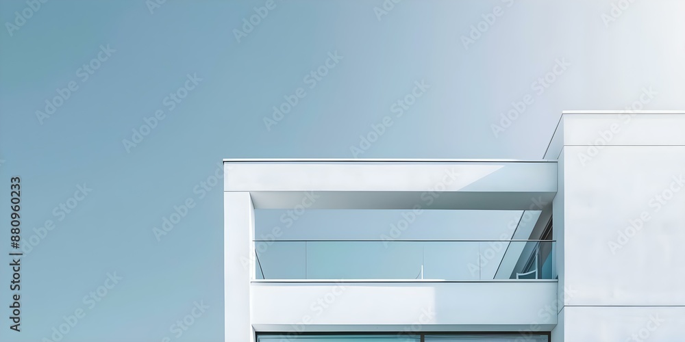 Poster designing architecture with efficiency and elegance embracing natural systems. concept sustainable a