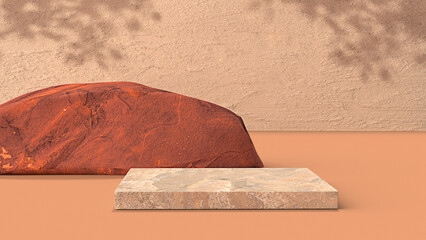 Sandstone Product Display Solo