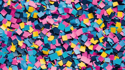 Abstract Background of Colorful Squares