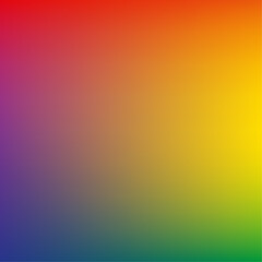 Creative abstract mesh gradient  rainbow colors. Complex gradient of different colors, square image. Colorful gay pride month, peace flag. Vector illustration. EPS 10