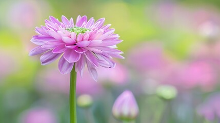 Obraz premium On background, a flower in bloom, spectacularly beautiful. A colorful greeting, it's an awesome natural decoration.