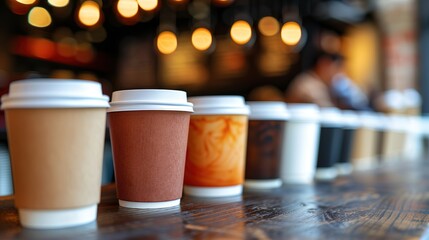 Maqueta de vaso. Concepto de publicidad.