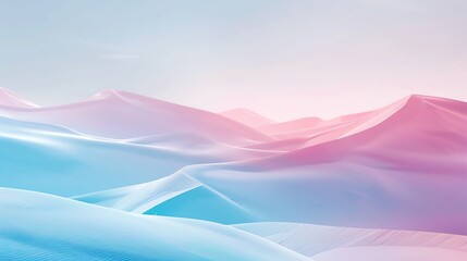 colorful abstract desert