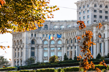 The Palace of the Parliament, Bucharest, Romania