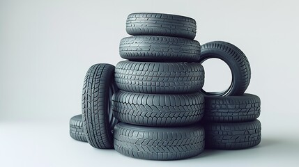Piled wheels
